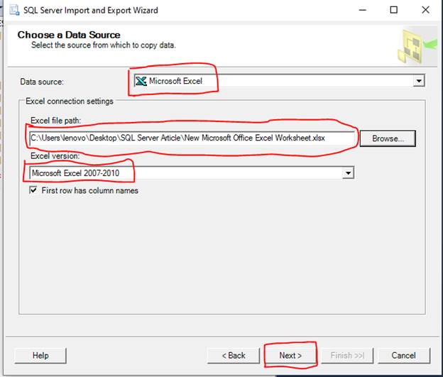 How To Import Excel Data Into SQL Server 2019